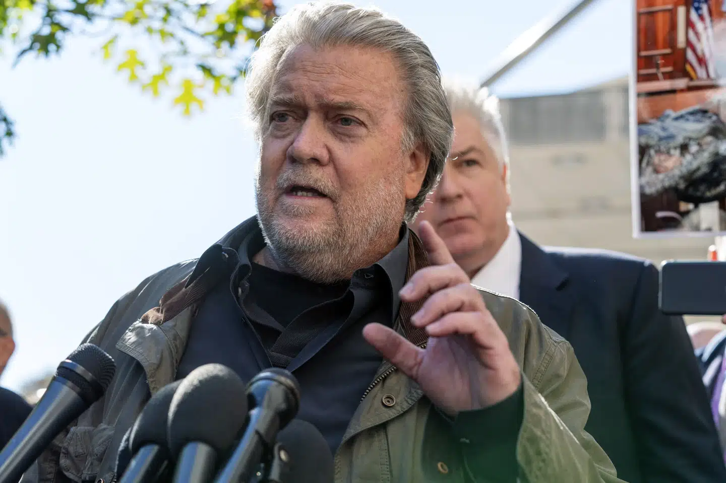 Sidste år fik Steve Bannon en dom for at nægte at vidne for en komité i Kongressen i sag om stormløb. Den har han dog anket, hvorfor han har strafudmålingen til gode. (Arkivfoto). Jose Luis Magana/Ritzau Scanpix