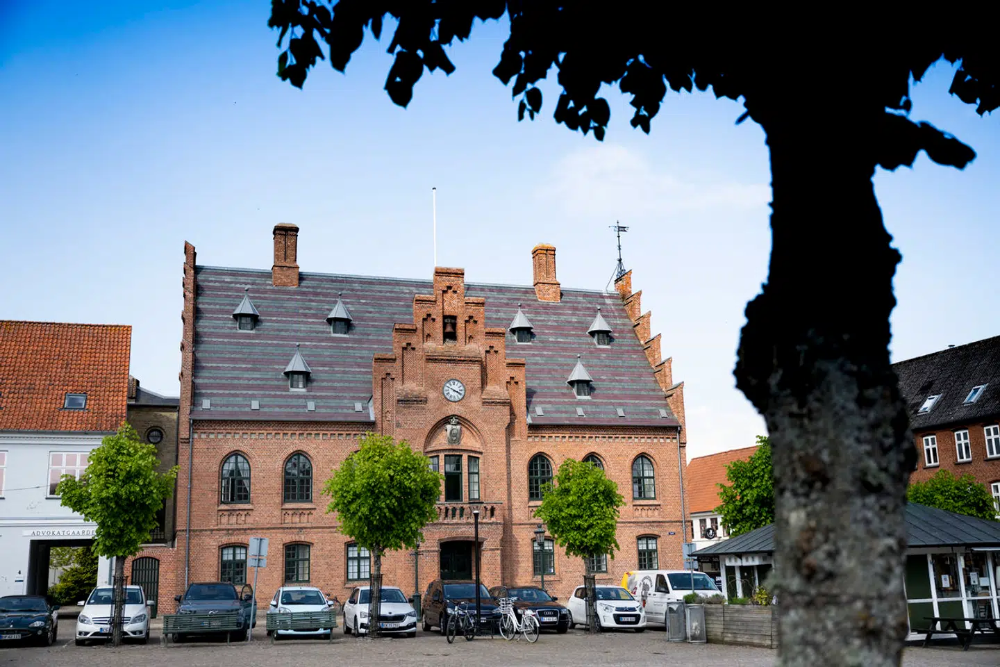 Sorøs gamle rådhus, hvor kommunalbestyrelsen holder møder med borgmester Gert Jørgensen for bordenden.