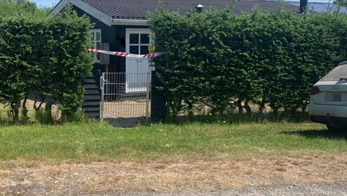 Mistænkeligt dødsfald i haveforening i Vejle.