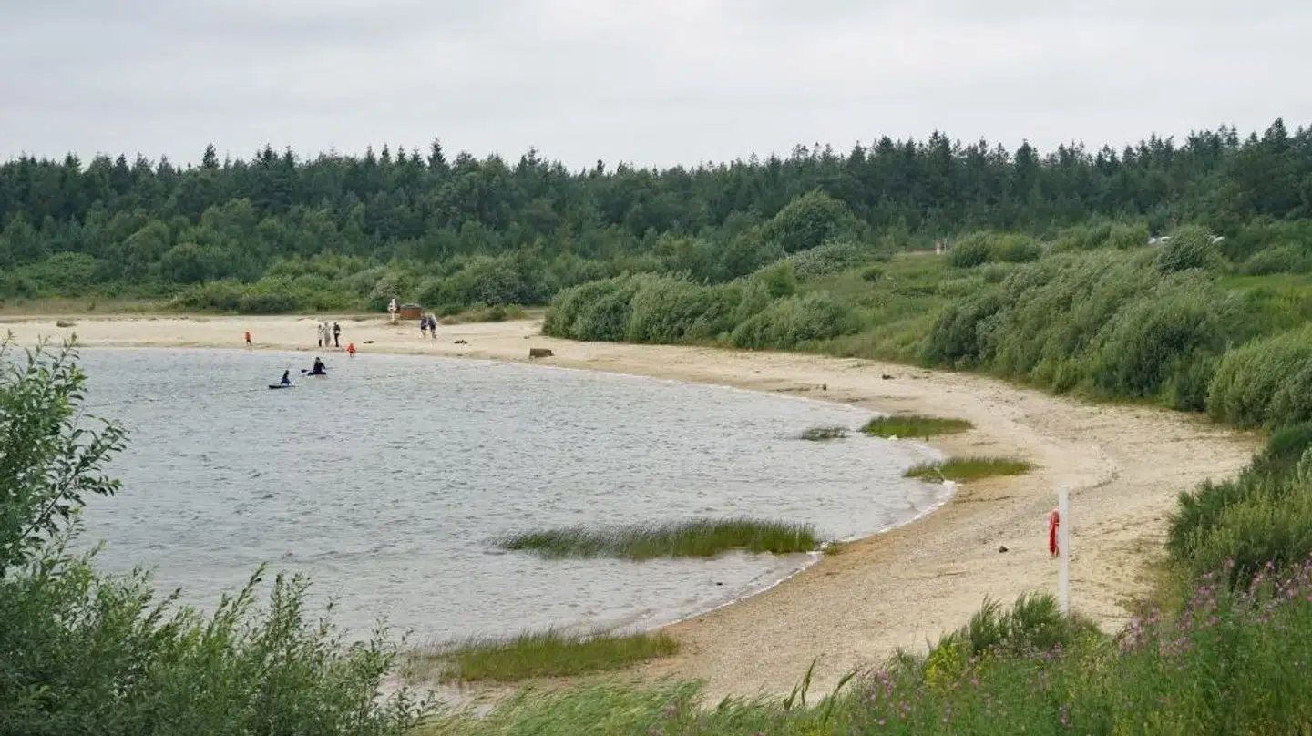 Nysø er en populær badesø i Varde Kommune.