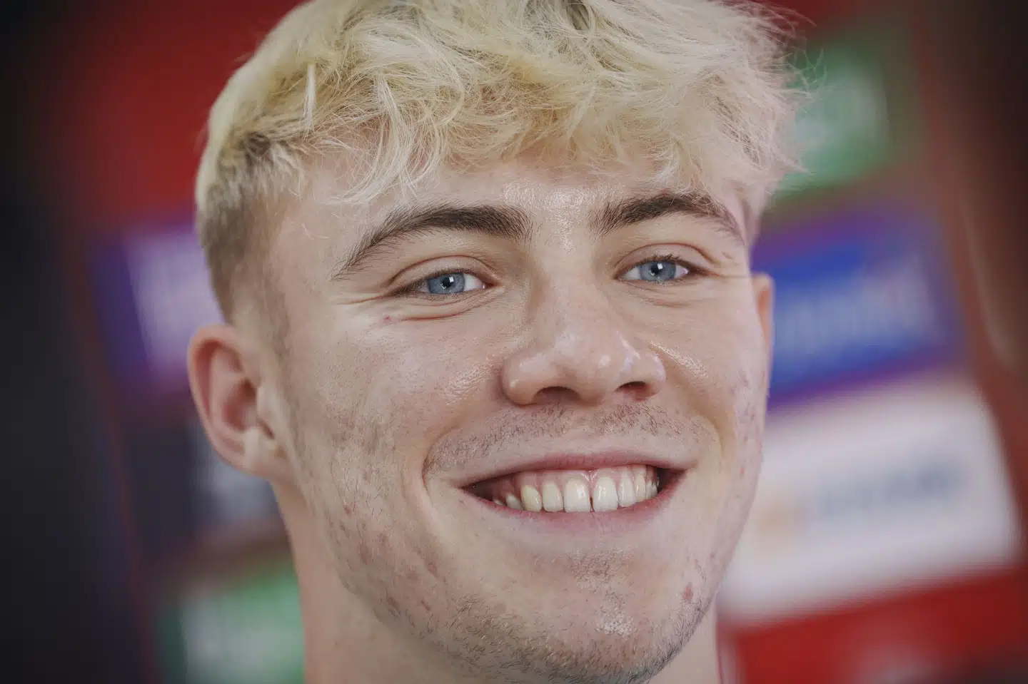 Rasmus Højlund og de andre danske landsholdsspillere er i denne uge samlet i Helsingør inden EM-kvalifikationskampen mod Nordirland fredag. Liselotte Sabroe/Ritzau Scanpix