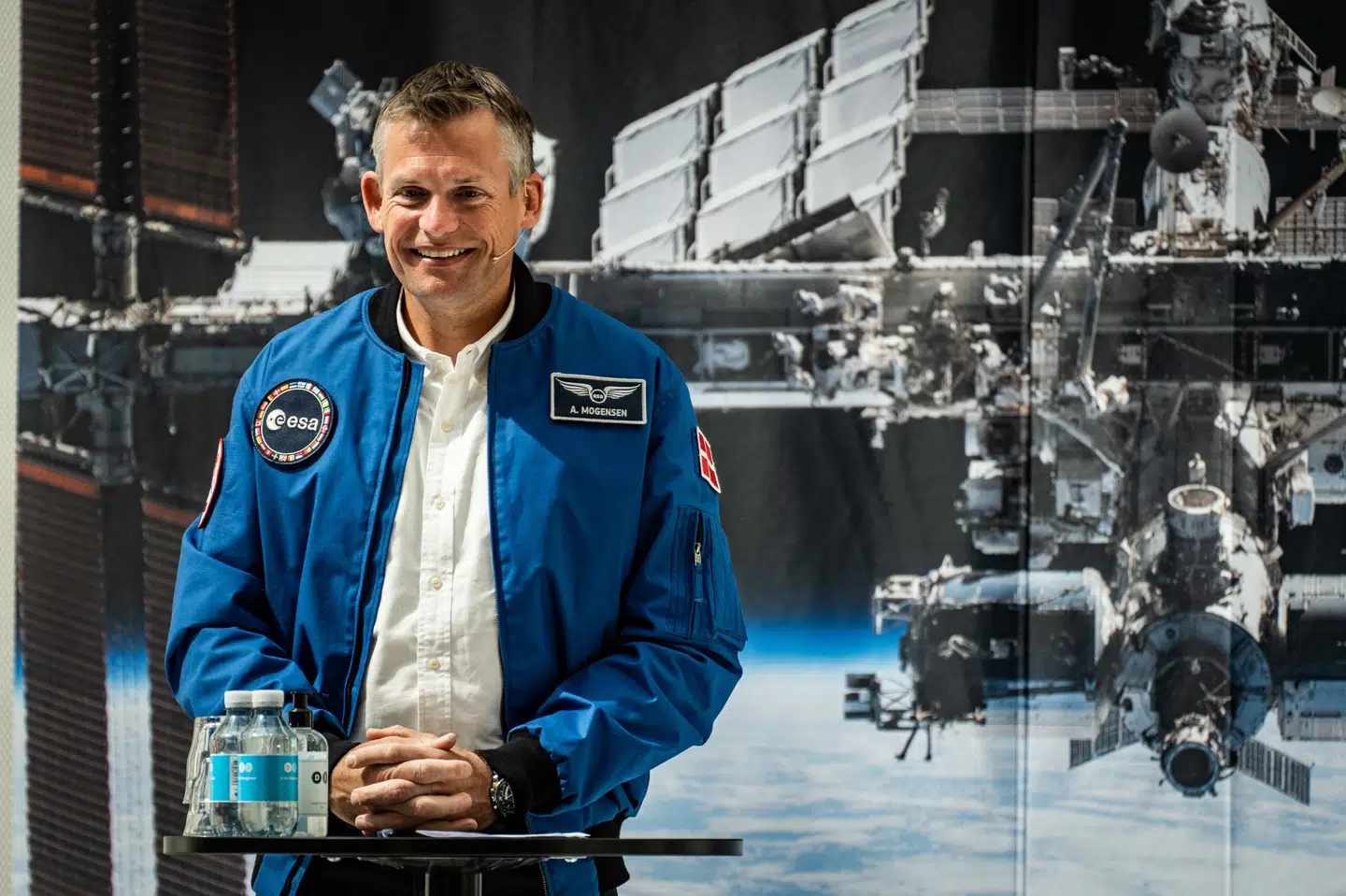 Det er tidligere offentliggjort, at Andreas Mogensen også tager en Karen Blixen-fyldepen og en Rasmus Klump-bamse med op i rummet som en del af promoveringen af dansk kulturliv. Og nu altså også en håndbold. (Arkivfoto).