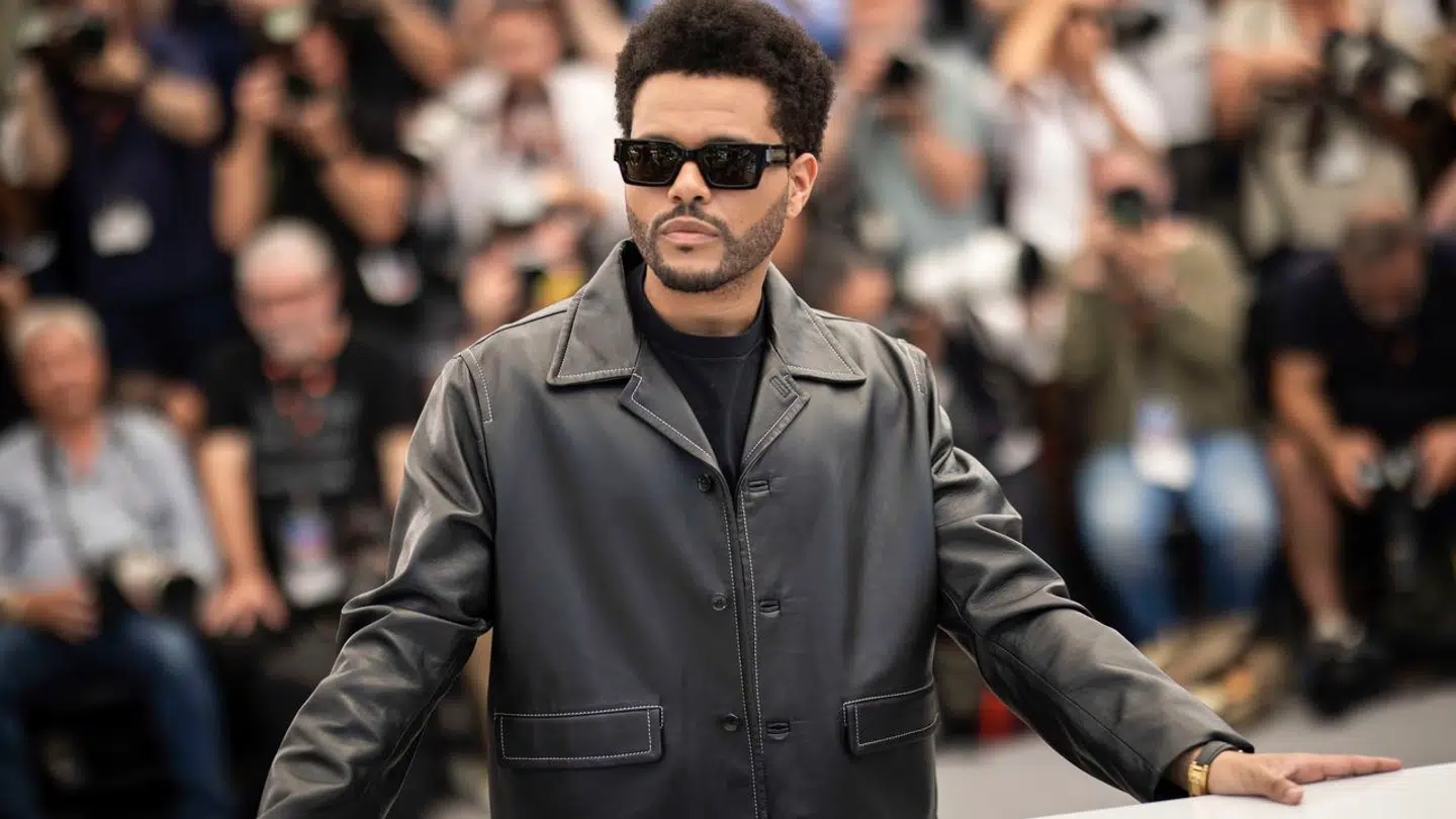 Abel Tesfaye a.k.a. The Weeknd poses for photographers at the photo call for the television series 'The Idol' at the 76th international television series festival, Cannes, southern France, Tuesday, May 23, 2023. (Photo by Vianney Le Caer/Invision/AP)