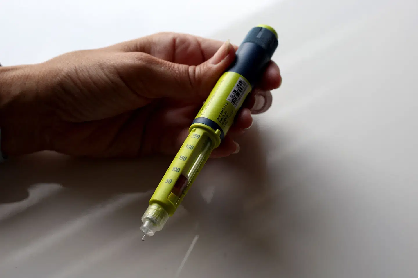 Knap 350.000 danskere lever med enten diabetes 1 eller 2. Nu viser forskning, at en lav fødselsvægt kan være årsag til at udvikle diabetes 2.(Arkivfoto). Joe Raedle/Ritzau Scanpix