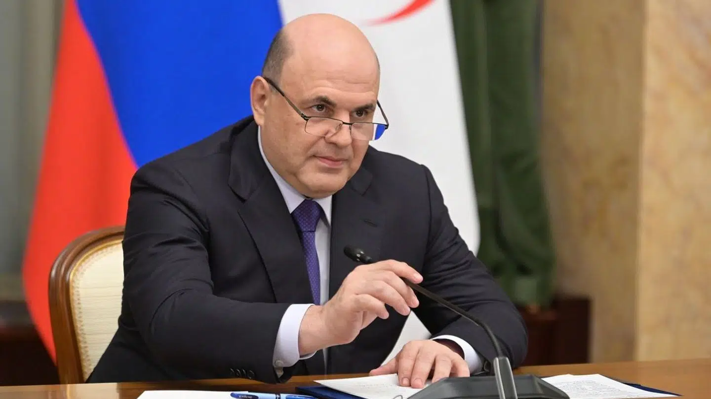 Ruslands premierminister, Mikhail Misjustin.