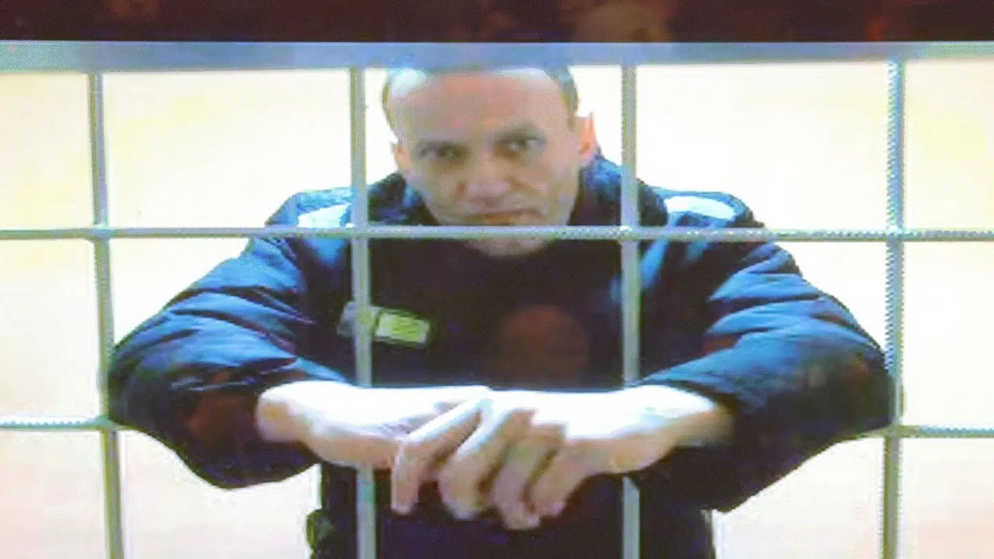 Den fængslede russiske oppositionsleder Aleksej Navralnyj.