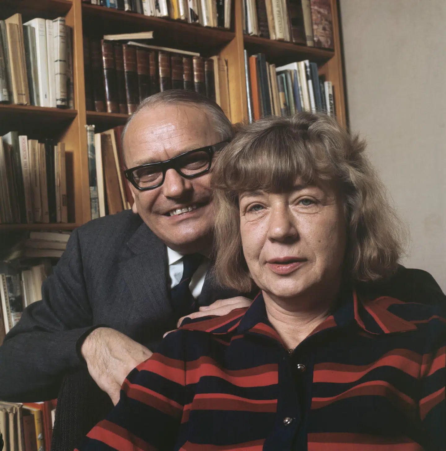 Tove Ditlevsen med sin fjerde og sidste ægtemand, Victor Andreasen.
