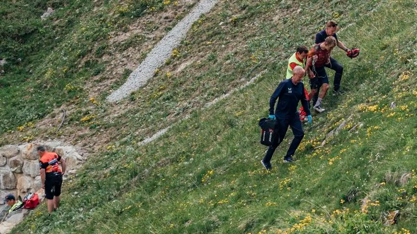 Lægen nåede frem efter blot to minutter, men han kunne ikke forhindre den frygtelige skæbne.