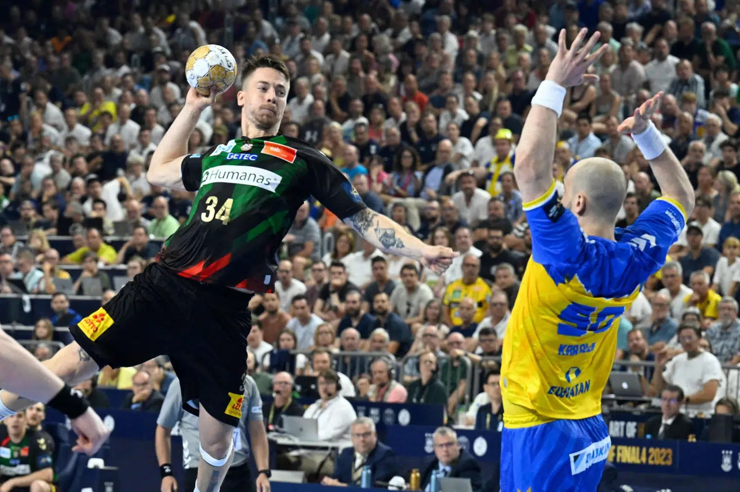 Magdeburg og Michael Damgaard kæmpede med næb og klør til det sidste i Köln, hvor det lykkedes Magdeburg at vinde Champions League-finalen over Vive Kielce.