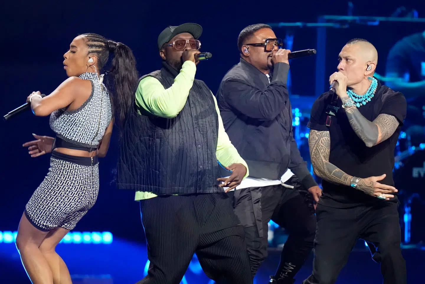 Black Eyed Peas under en koncert i Las Vegas i 2022.