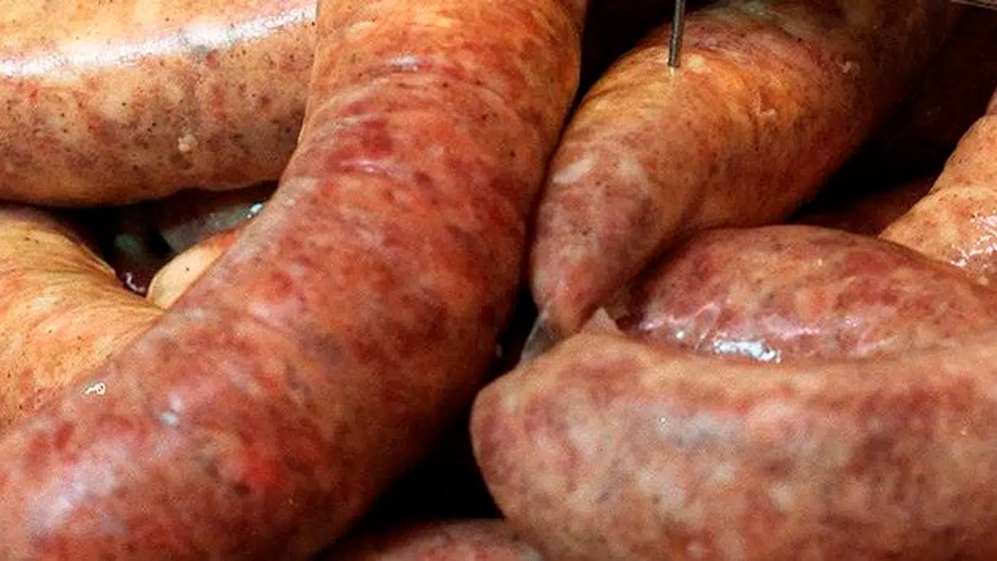 Arkivfoto af medisterpølse. Det er ikke den tilbagekaldte medister fra Himmerlandskød på billedet.