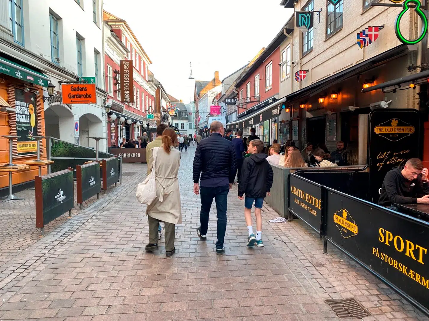 Arkivfoto: Jomfru Ane Gade i Aalborg 2. juni 2021.