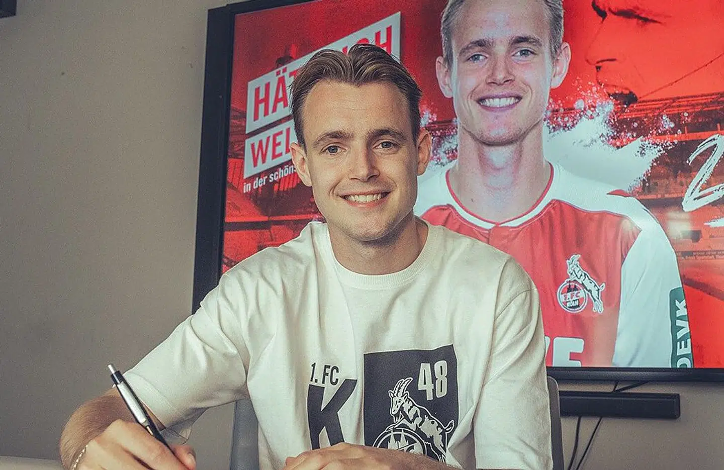 Jacob Steen Christensen er skiftet fra FC Nordsjælland til den tyske klub 1. FC Köln.