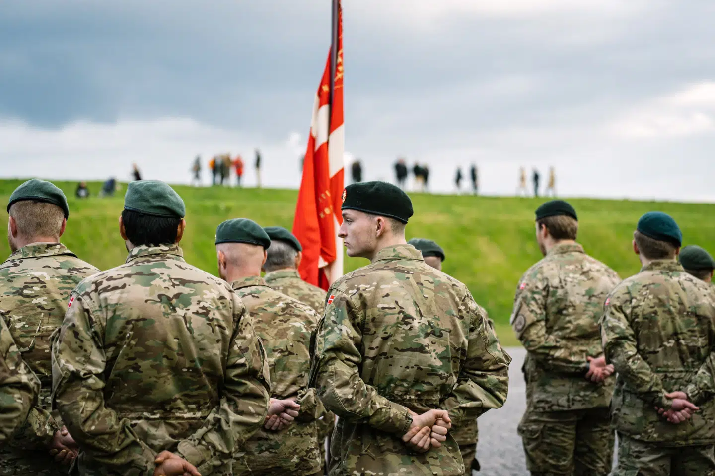 Der er konstateret store mangler i det danske forsvar, der kæmper med nedslidte bygninger og problemer med fastholdelse af personellet. Det skal et nyt forsvarsforlig rette op på. (Arkivfoto). Emil Nicolai Helms/Ritzau Scanpix