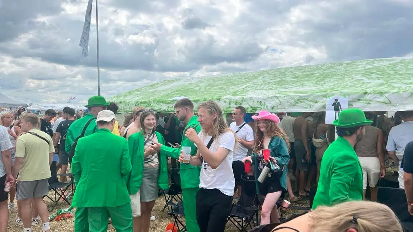 'Mr. Green'-campen møder stor kritik for deres event fra årets Roskilde Festival.