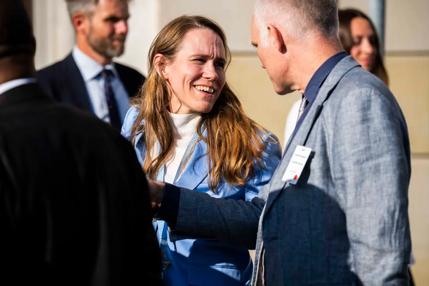 Statsministeriets departementschef Barbara Bertelsen var med til møde i København om mulig fred i Ukraine. (Foto: Martin Sylvest/Ritzau Scanpix 2023)