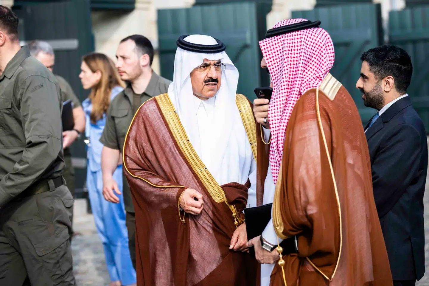 Også Saudi-Arabien deltog i et møde om fred i Ukraine i København i løbet af weekenden. Foto: Martin Sylvest/Ritzau Scanpix 2023)