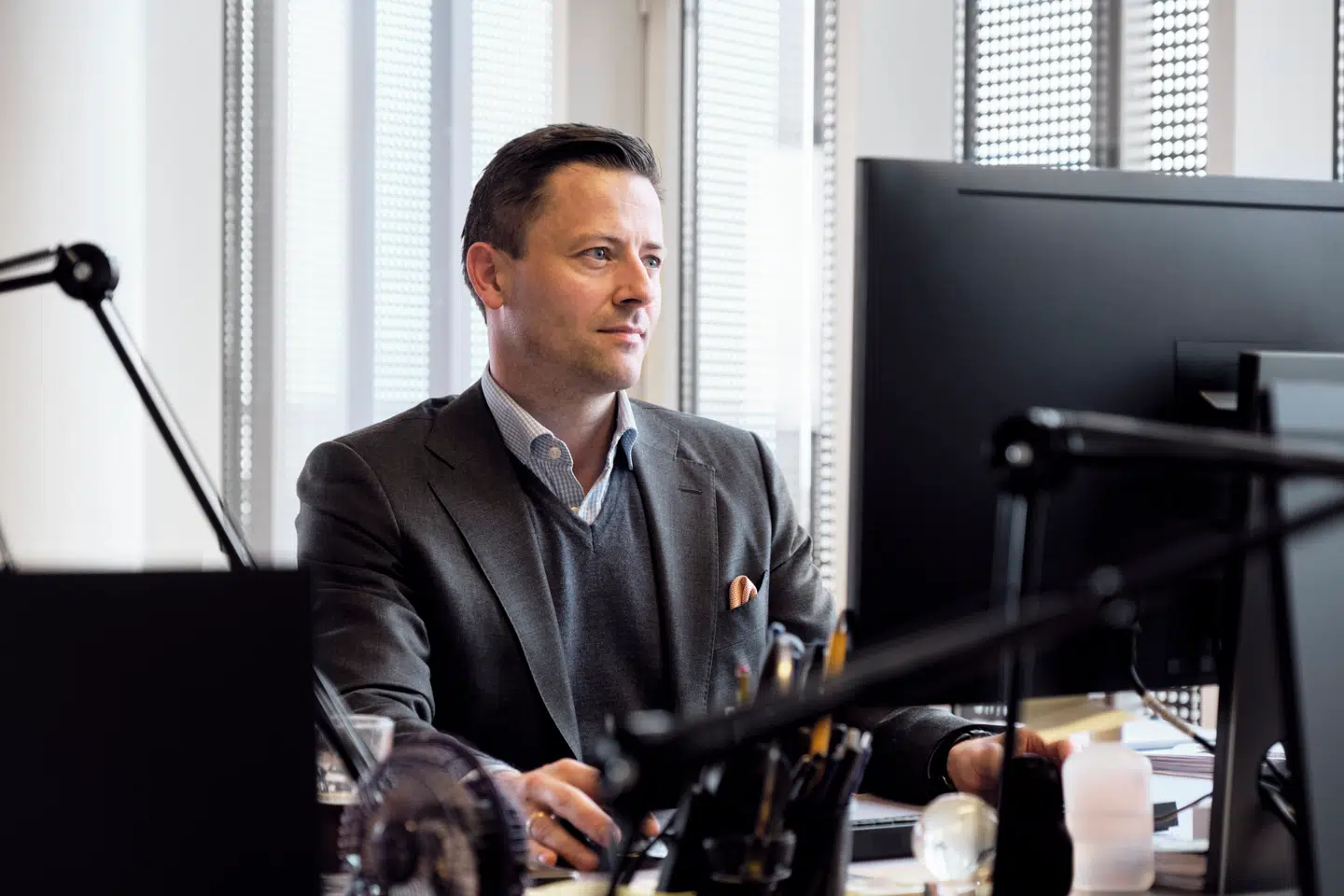 Philip Jagd er aktiechef hos Sampension.