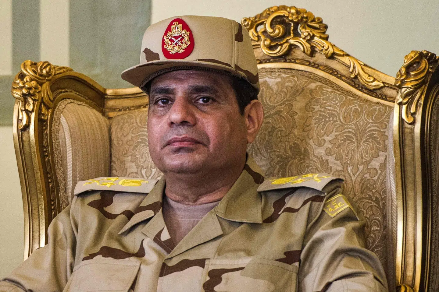 Abdel Fattah al-Sisi ses her i maj 2013 - kort tid inden militærkuppet, som bragte ham til magten i Egypten. (Arkivfoto). Khaled Desouki/Ritzau Scanpix