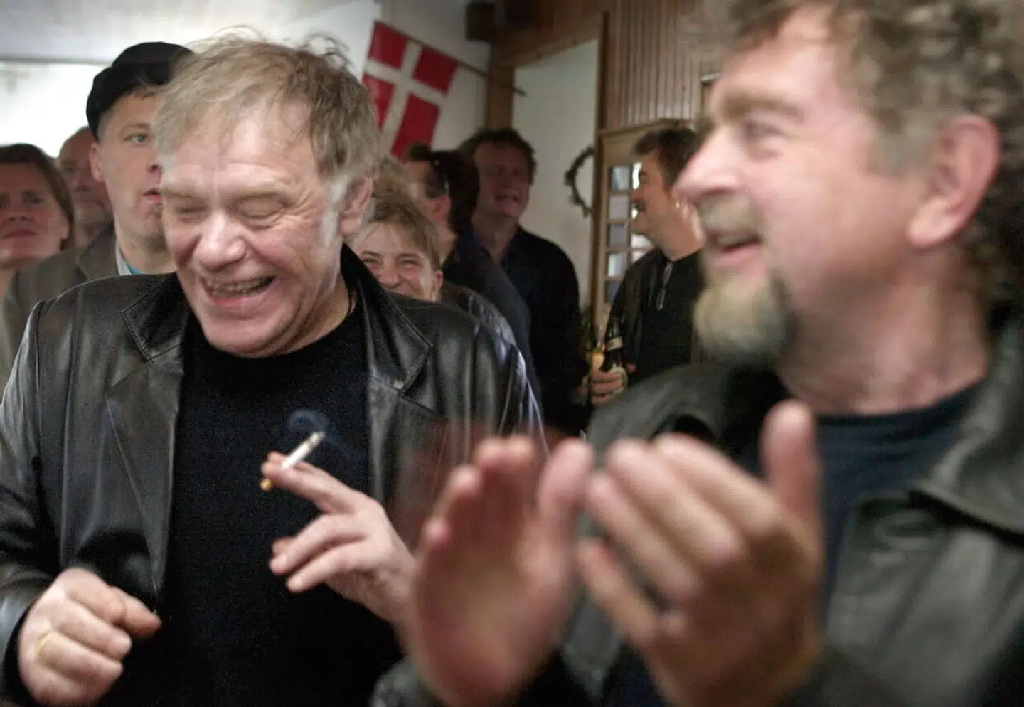 Kim Larsen og Erik Clausen var ikke kun kolleger i filmen 'Midt om natten'. De blev livslange venner.