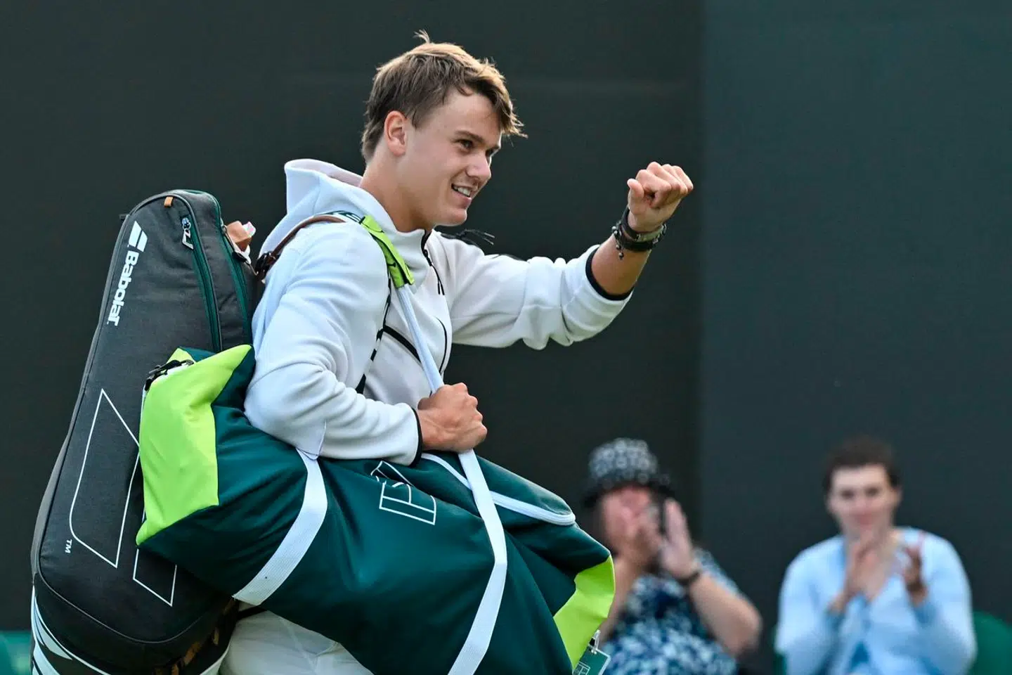 Holger Rune er videre til anden runde ved Wimbledon.