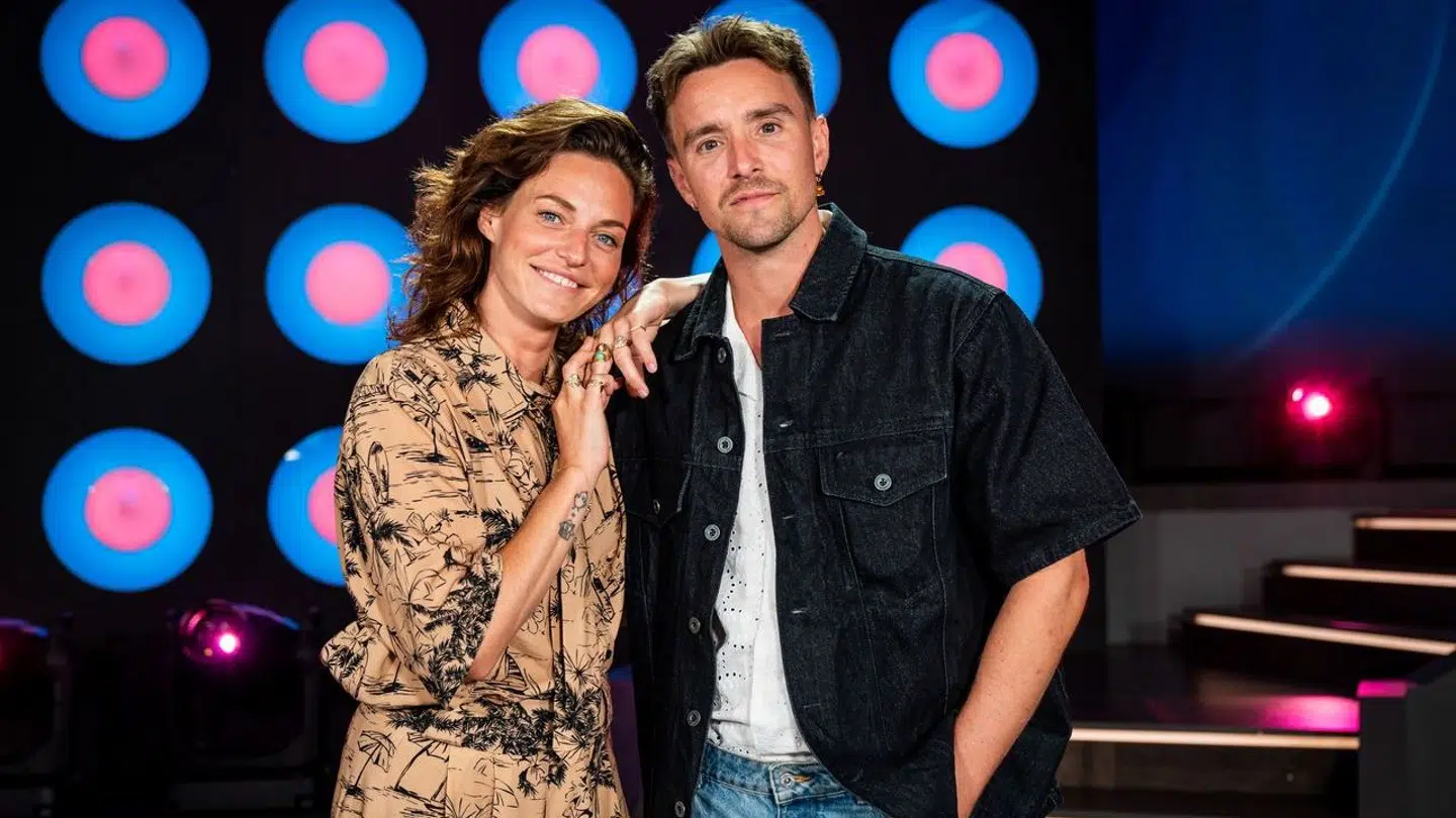 Sarah Grünewald fik værtsdebutanten Martin Johannes Larsen med i sidste sæson, og i år skal de to 'Vild med dans'-værter igen styre løjerne.