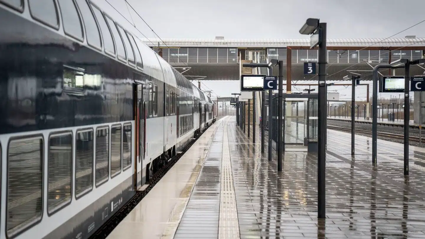 Køge Nord station, tirsdag den 11. april 2023.. (Foto: Mads Claus Rasmussen/Ritzau Scanpix)