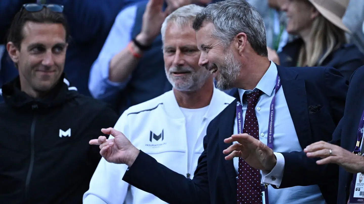 Kronprins Frederik var med i Holger Runes boks.