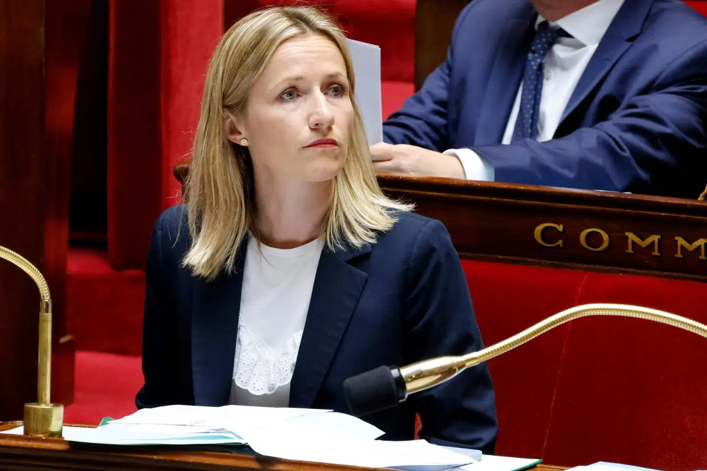 Bérangère Couillard, der er Frankrigs minister for bæredygtig omstilling, har iværksat et initiativ, der skal mindske franskmændenes tøjspild. (Arkivfoto). Ludovic Marin/Ritzau Scanpix