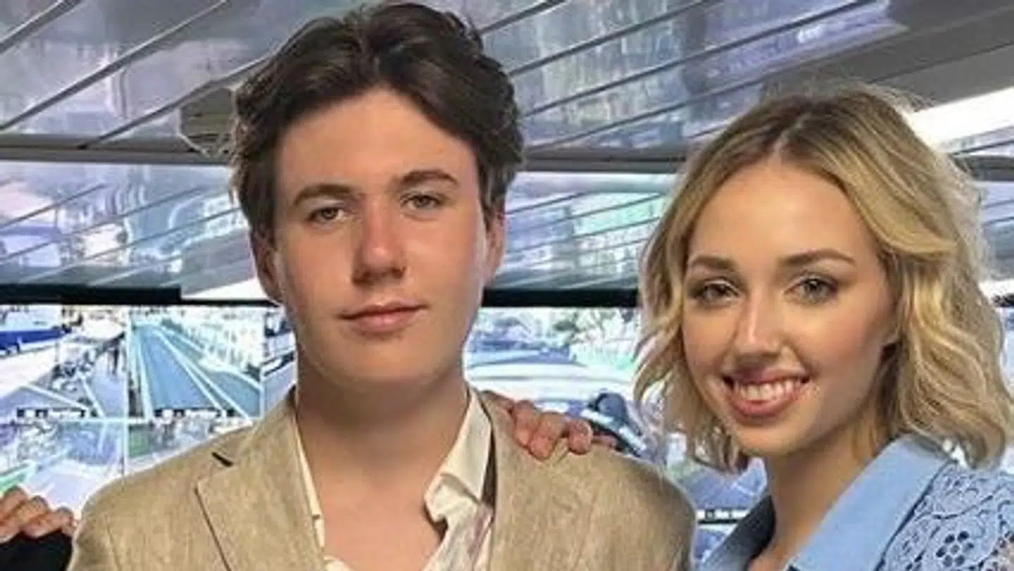 De to unge blev første gang set sammen ved et racerløb.