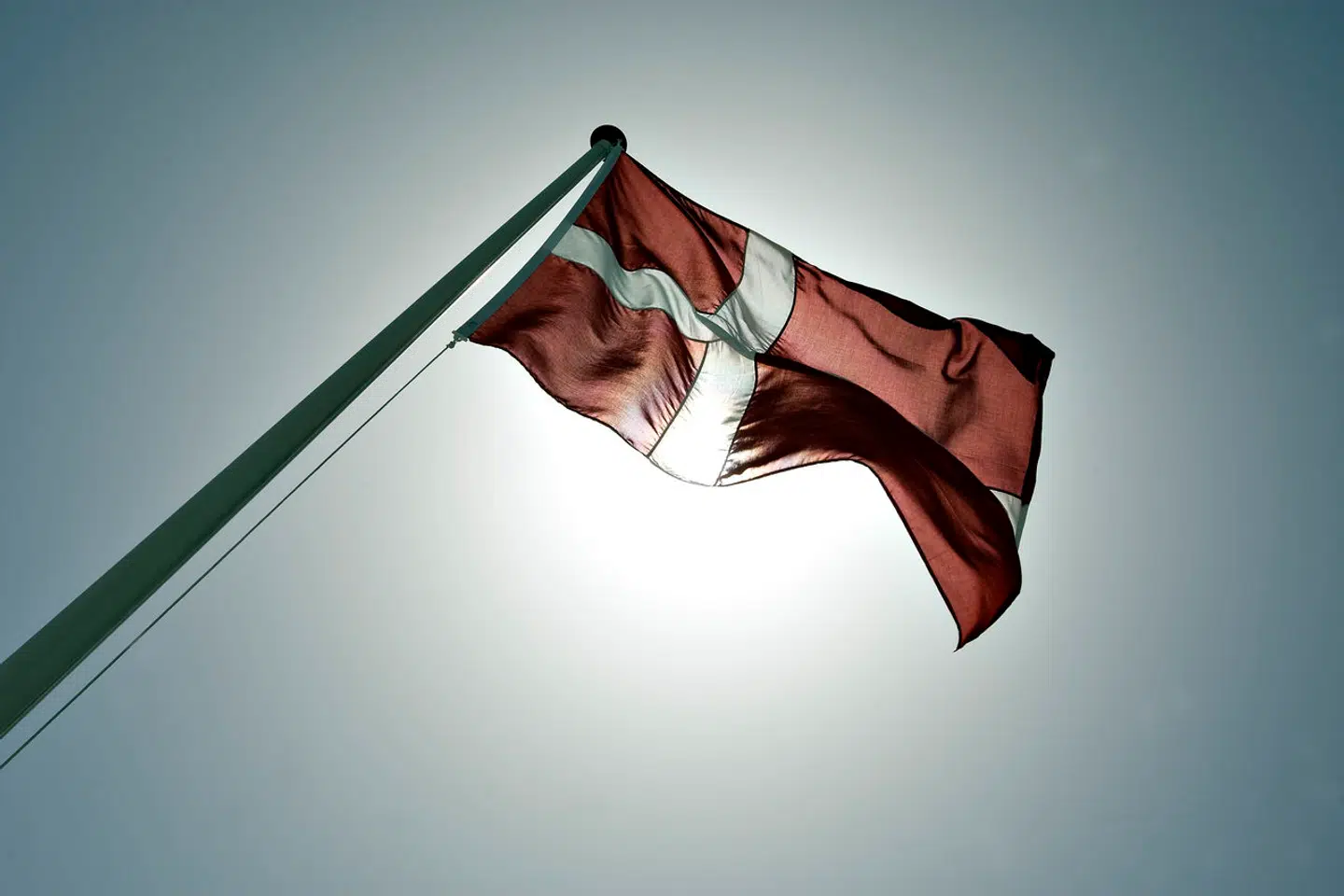 Det Konservative Folkeparti mener, man ikke bør flage med andre flag end Dannebrog i Danmark - men partiet har tilsyneladende selv svært ved at kende det danske flag fra et fransk.