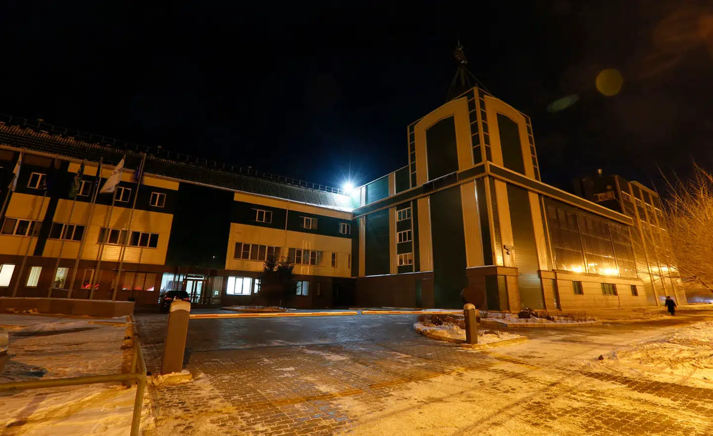Carlsbergs Baltika-bryggerier er kommet under »midlertidig« ledelse af den russiske stat. Her ses bryggeriet i byen Krasnojarsk.