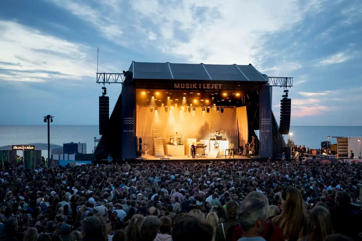 12 procent af gæsterne på Musik i Lejet kommer fra Tisvilde og omegn. Andre 12 procent kommer fra det øvrige Nordsjælland, mens 70 procent er fra hovedstadsområdet.