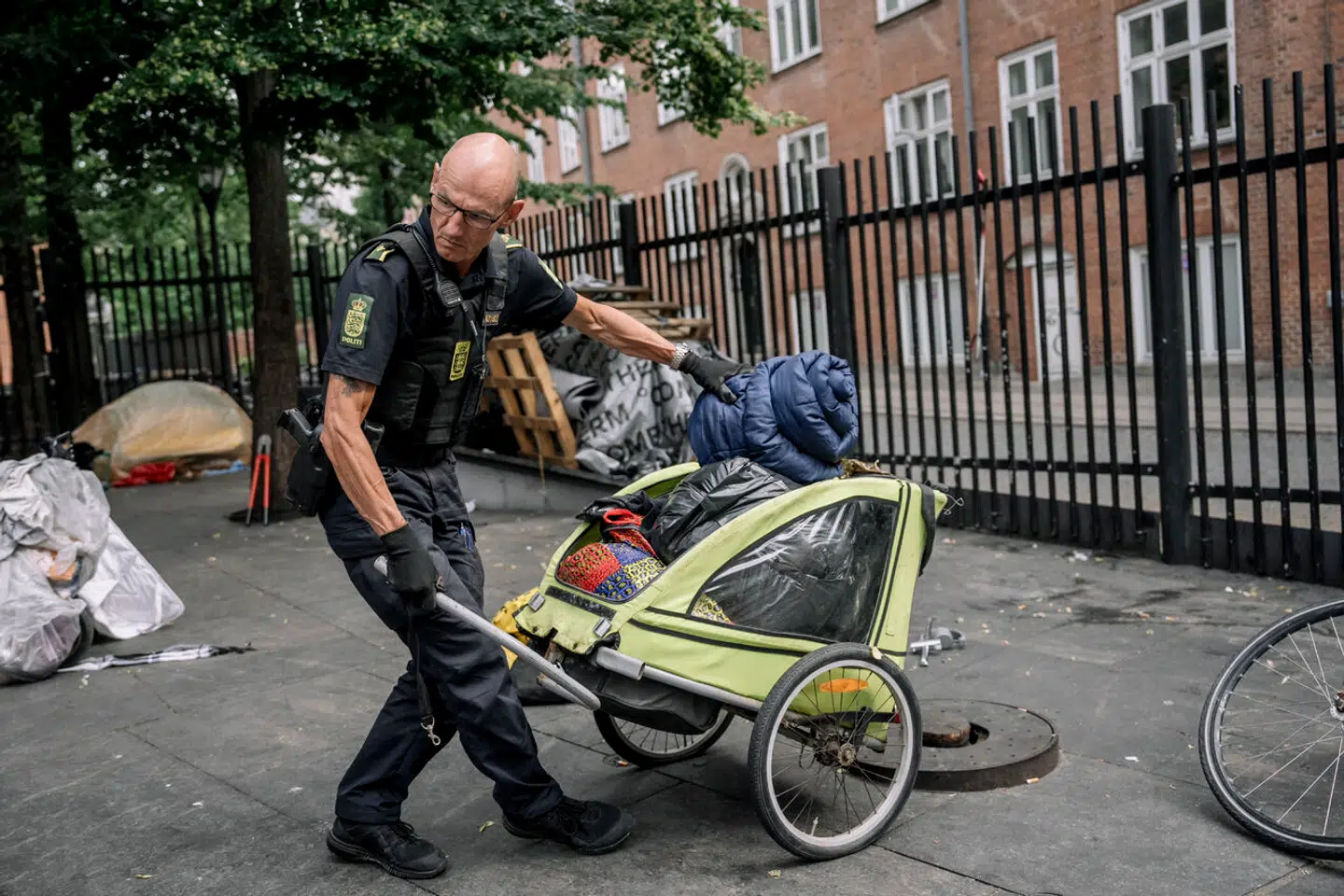 Københavns Politi har tidligere oplyst til Berlingske, at lejren ved Maria Kirkeplads ved Istedgade ikke har kunnet karakteriseres som »en utrygskabende lejr«. Men det har ændret sig nu.