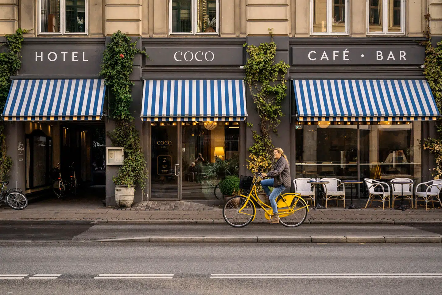 Vinbaren Coco Bar à Vin i Hotel Coco. Vesterbrogade 41, 1620 København V.