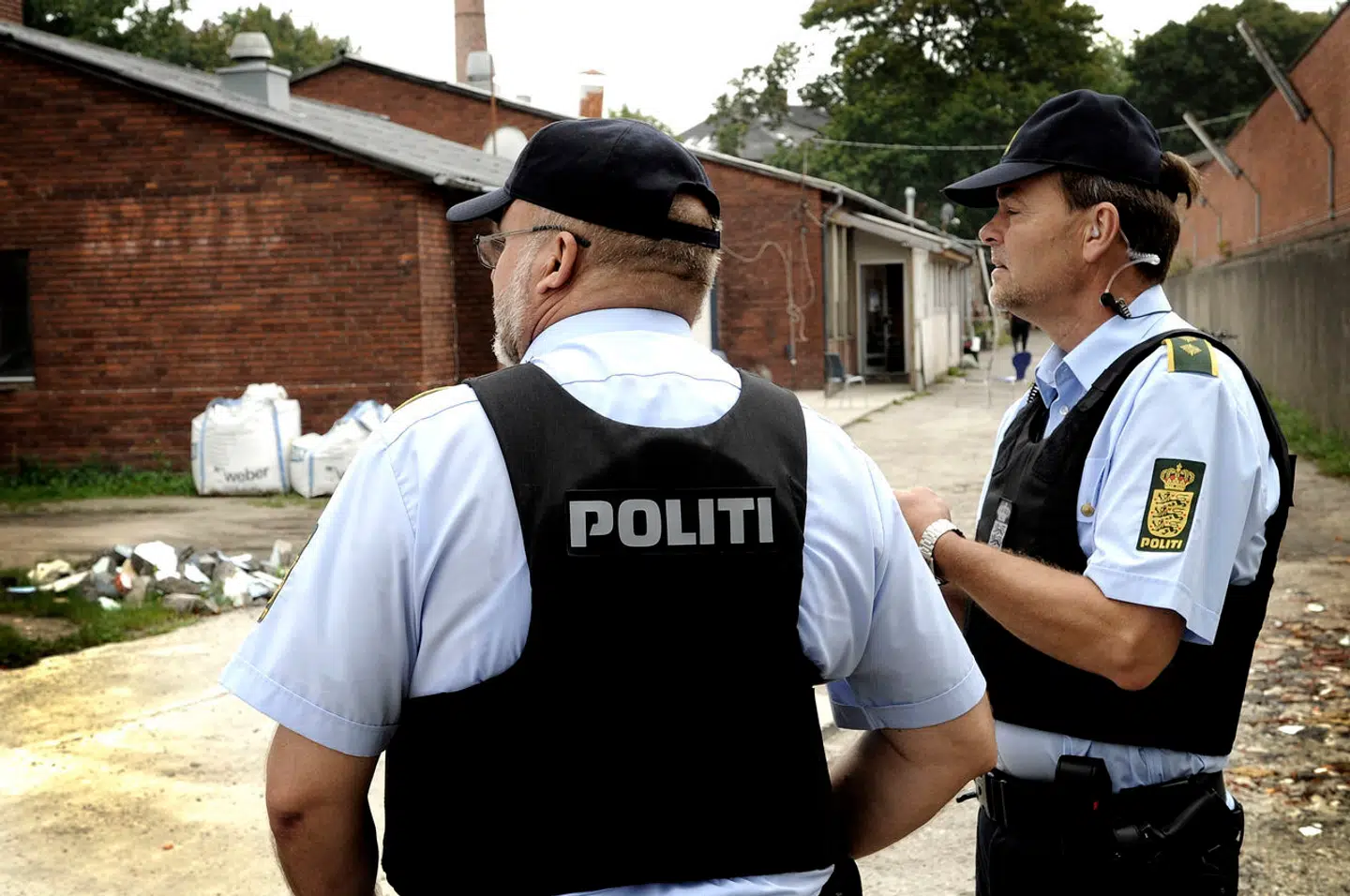 Arkivfoto: Den 70-årige mand blev anholdt på stedet.