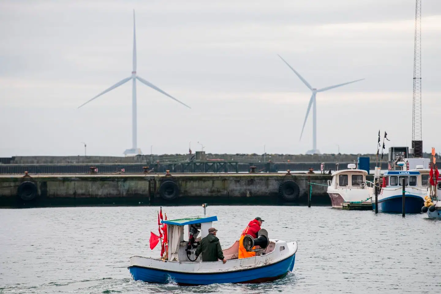 Arkivfoto: Torpedo fanget af dansk fiskekutter er blevet sprængt.