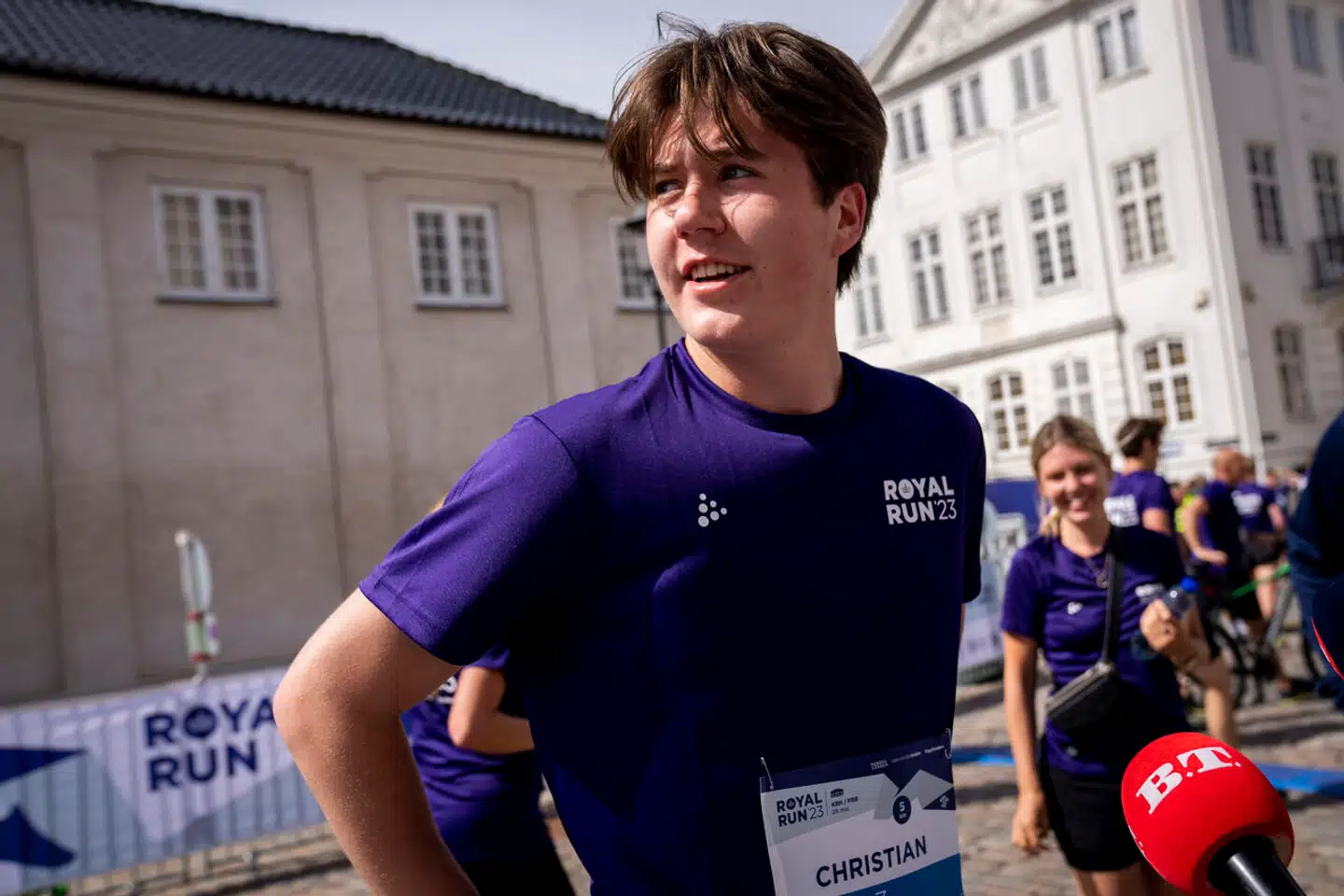 Prins Christian løb med ved årets Royal Run i København 29. maj. Han vil fortsat deltage i udvalgte kongelige begivenheder i selskab med familien, men fuldt eksponeret bliver prinsen ikke de næste år.