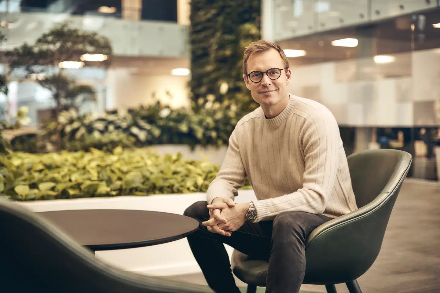 Den administrerende direktør, Jesper Johanson, stiftede i 2017 InCommodities sammen med Christian Bach, Jeppe Højgaard og Emil Gerhardt. Som mange andre i branchen har de alle en fortid i Danske Commodities. PR-foto