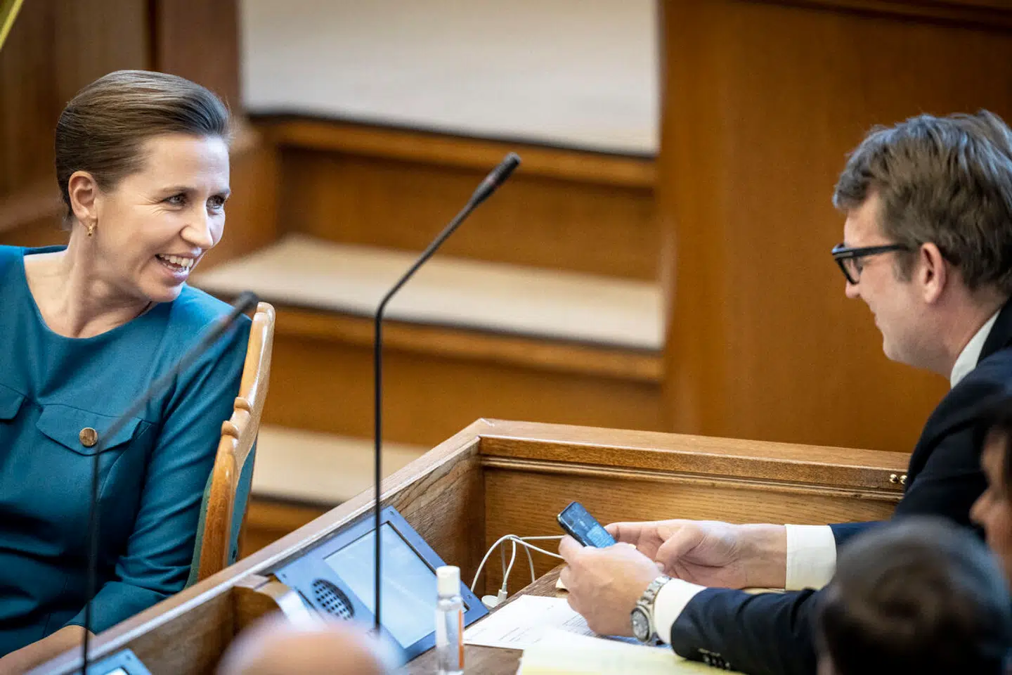 Statsminister Mette Frederiksen (S) og Troels Lund Poulsen (V) har for tiden et lidt stærkere samarbejde, end de tidligere har haft.