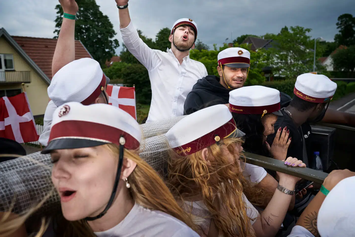 Hofleverandøren C.L. Seifert, der hvert år leverer 100.000 huer til studenter i Danmark, Sverige og Norge, er meldt for ufine metoder til Forbrugerombudsmanden. Arkivfoto: Niels Ahlmann Olesen