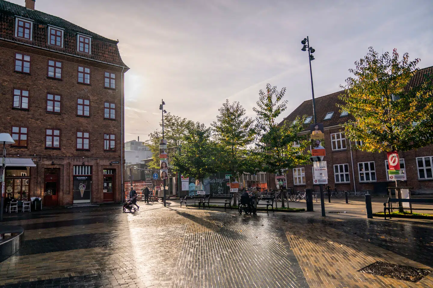 Skjolds Plads på ydre Nørrebro i København.