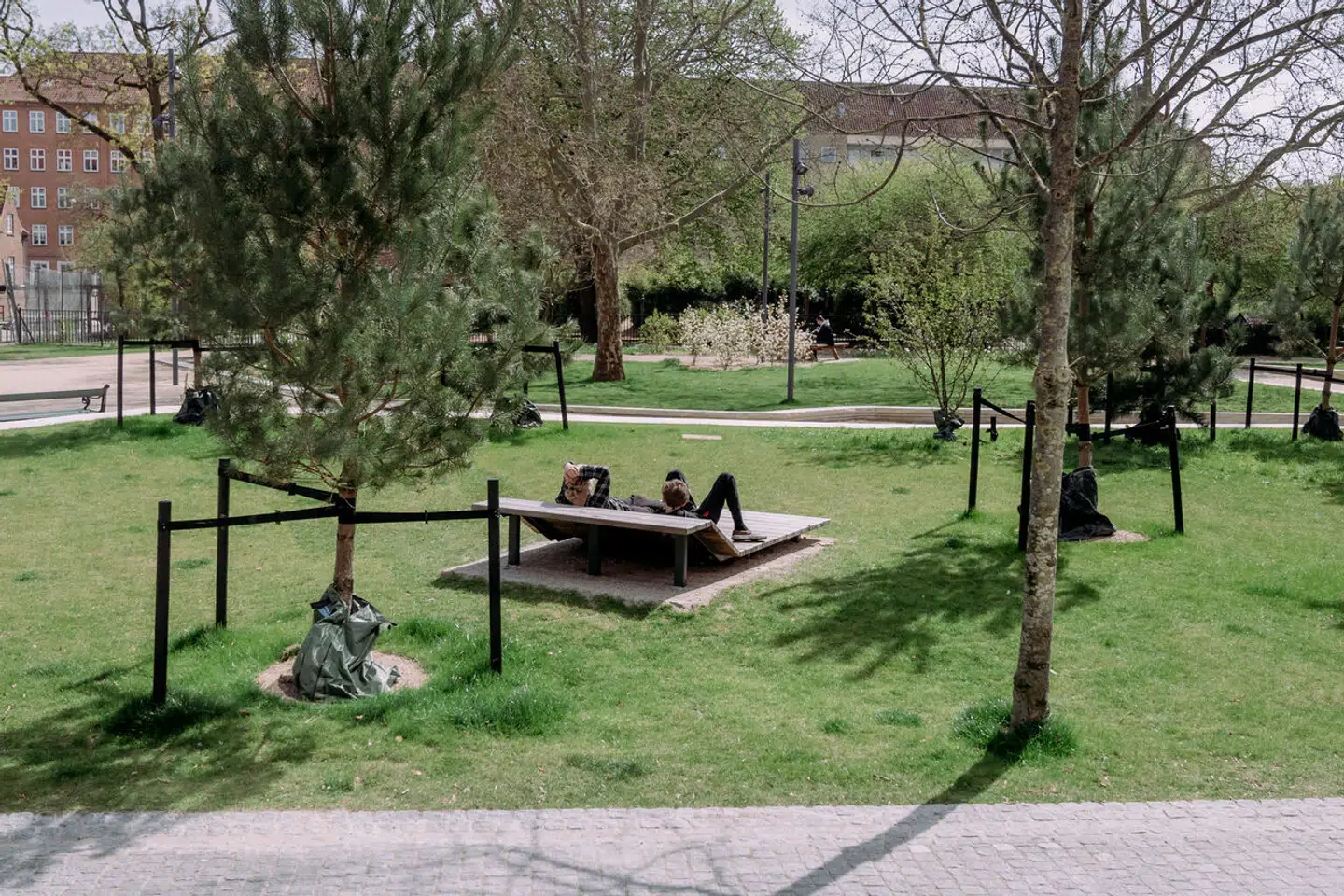 Den nyrenoverede Sundbyøster Plads på Amager.