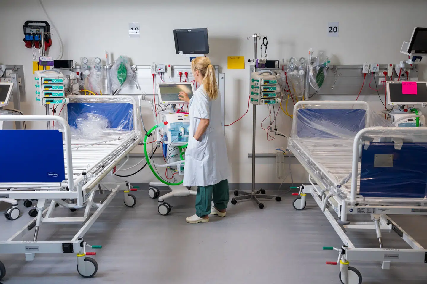 Snart kommer en ai-løsning til at overtage noget arbejde fra nogle af Rigshospitalets sygeplejersker. Arkivfoto: Claus Falkenberg Thomsen