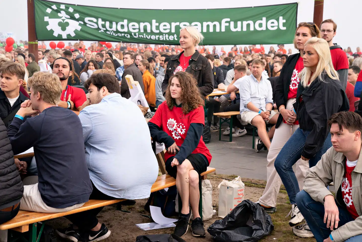 Under finanskrisen blev Danmark hårdere ramt end en række andre lande, og de unge fik sværere ved at finde job. Det fik flere unge til at søge over i de videregående uddannelser. Arven fra finanskrisen er en del af årsagen til, at beskæftigelsen blandt de unge danskere er lavere end i mange andre lande. Arkivfoto: Henning Bagger/Ritzau Scanpix