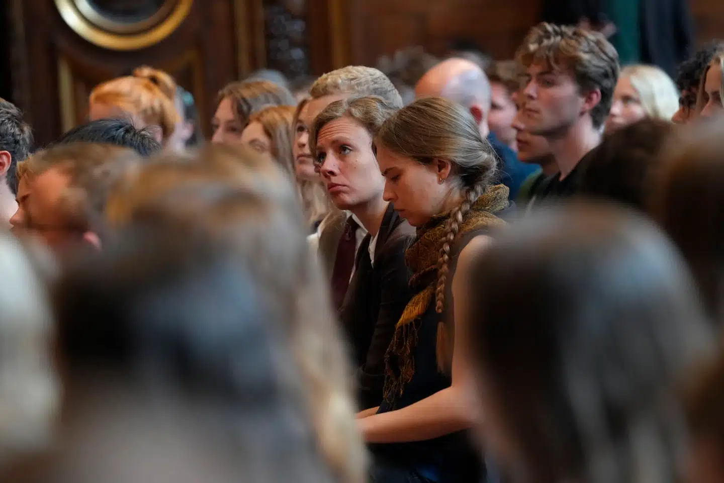 Studerende til et arrangement for nylig på Københavns Universitet, hvor udenrigsminister Lars Løkke Rasmussen (M) præsenterede regeringens nye udenrigs- og sikkerhedspolitiske strategi.