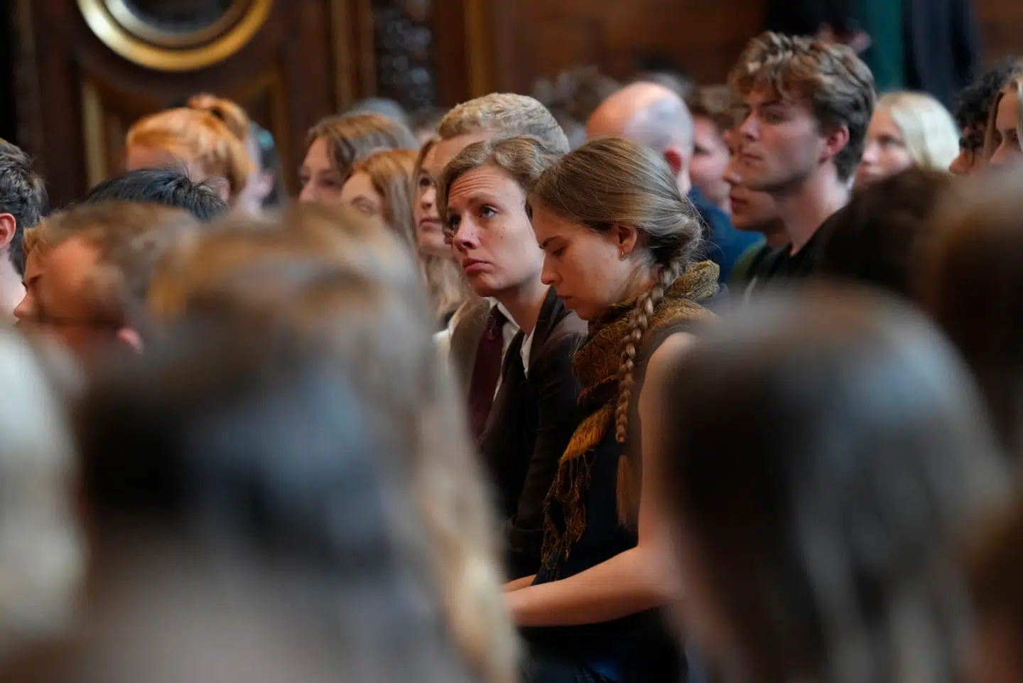 Studerende til et arrangement for nylig på Københavns Universitet, hvor udenrigsminister Lars Løkke Rasmussen (M) præsenterede regeringens nye udenrigs- og sikkerhedspolitiske strategi.