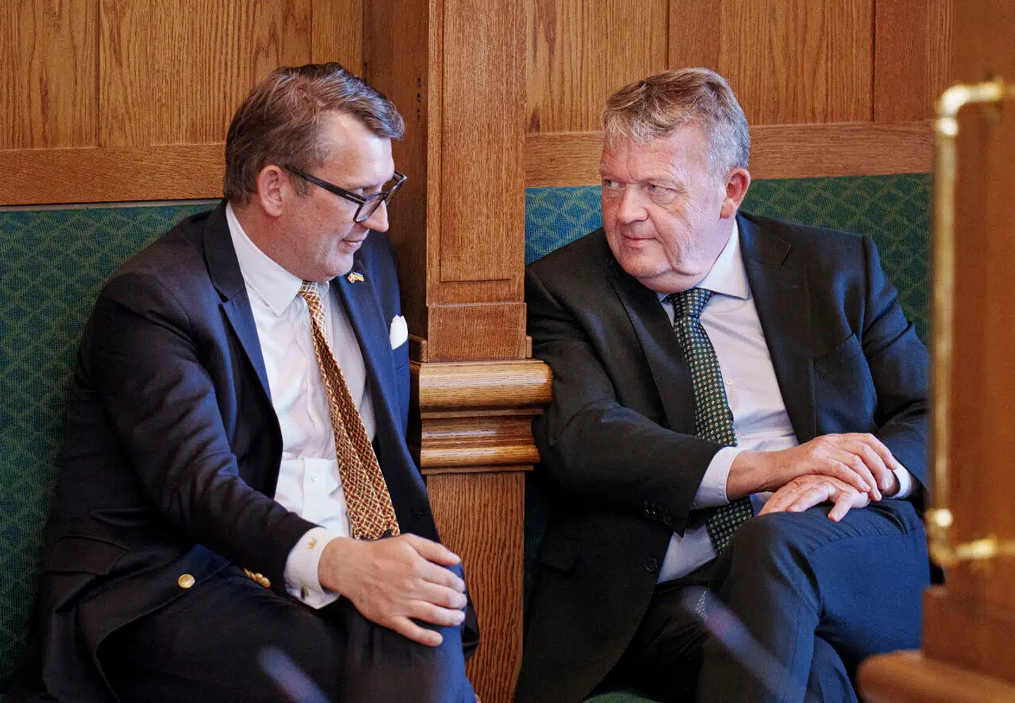Arkivfoto: Fungerende forsvarsminister Troels Lund Poulsen (V) og udenrigsminister Lars Løkke Rasmussen (M) har mandag fortalt, at der sendes yderligere ammunition til Ukraine.