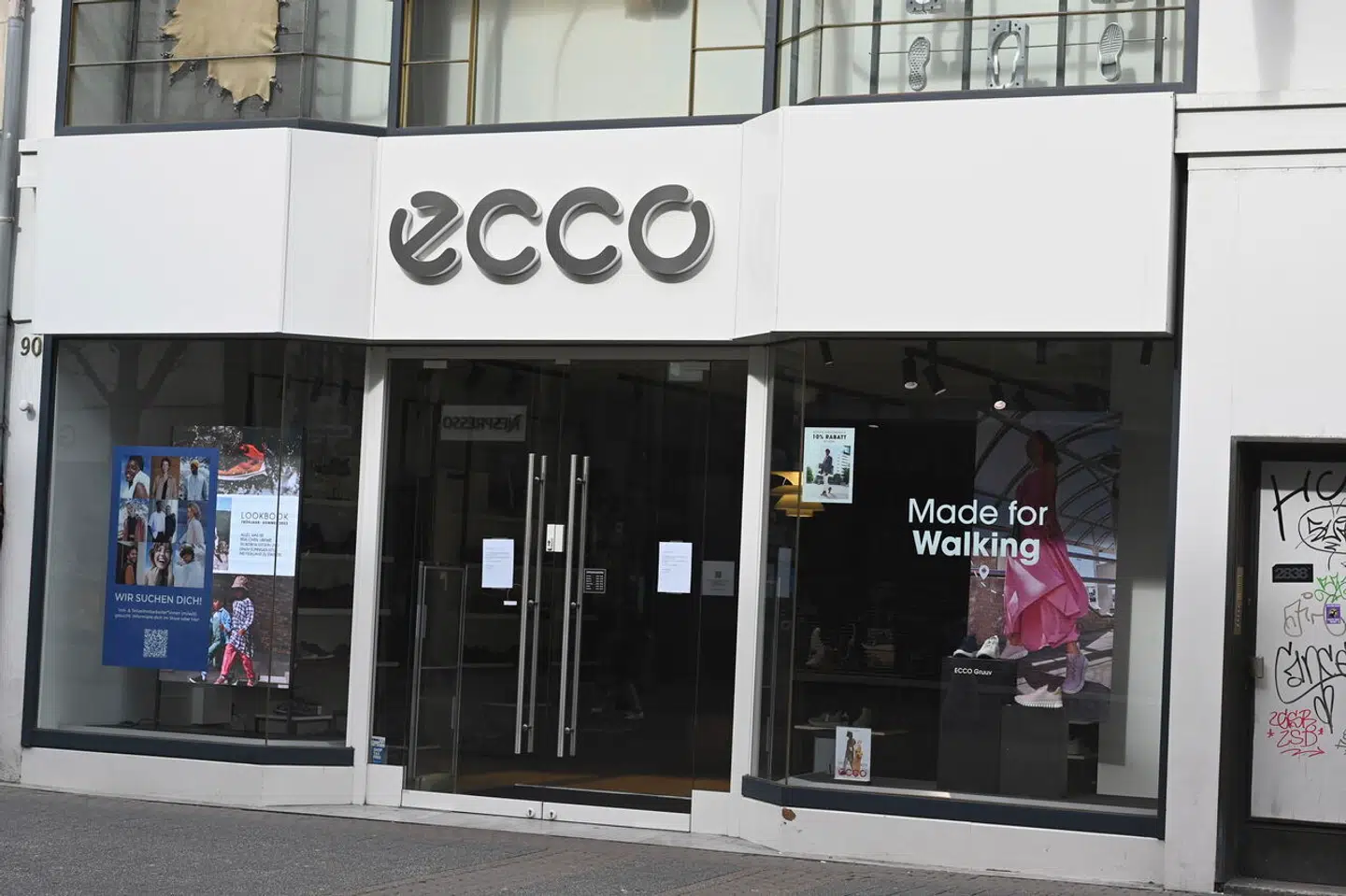 ECCO erklærer, at det støtter, respekterer og har en proaktiv tilgang til at beskytte internationalt anerkendte menneskerettigheder. Det gælder dog tilsyneladende ikke Rusland. Arkivfoto: Horst Galuschka/AP/Ritzau Scanpix