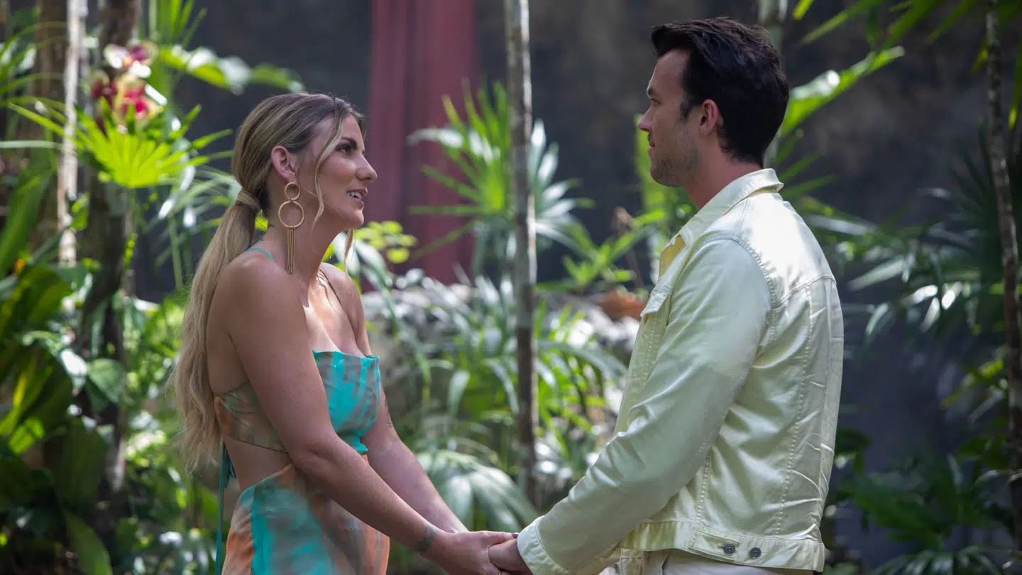 Parret datede, da de kom hjem.